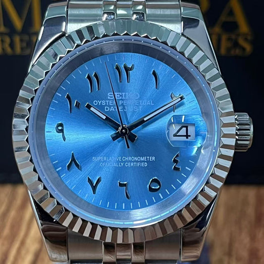 Siekojust | Sky Blue Arabic