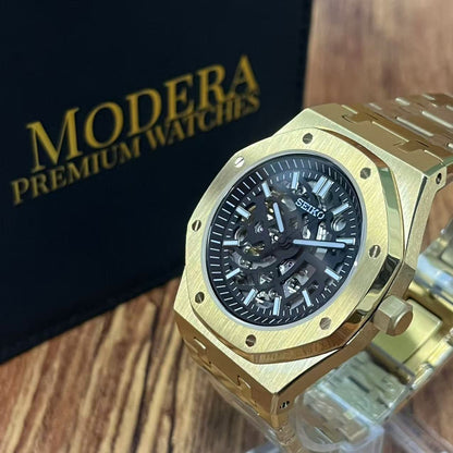 Royal Seikoak  |  Gold Skeleton