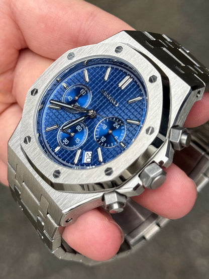 Royal Seikoak | Blue Dial Chronograph