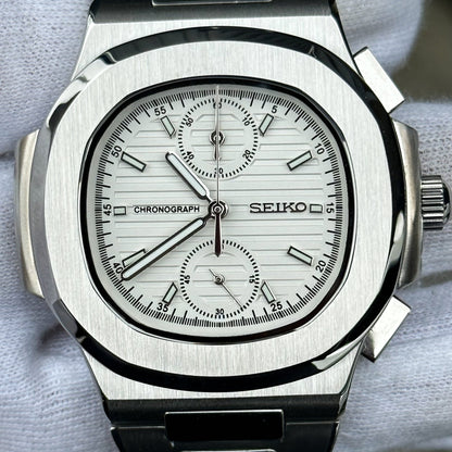 Nauteiko | White Chronograph