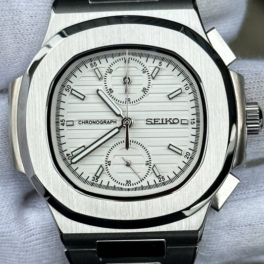 Nauteiko | White Chronograph