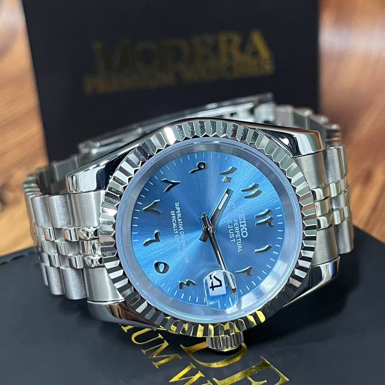 Siekojust | Sky Blue Arabic