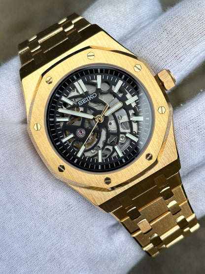 Royal Seikoak  |  Gold Skeleton