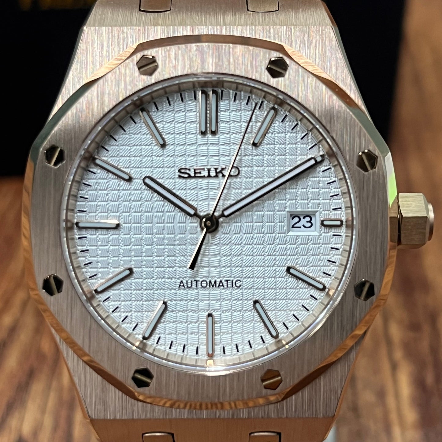 Royal Seikoak | White Rose Gold
